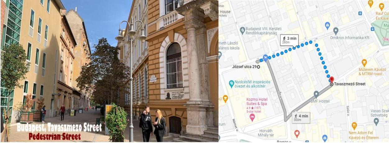 New Blue Danube Apartment With Balcony And Parking Budapest Eksteriør bilde